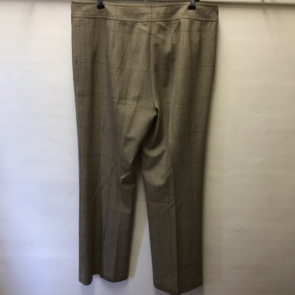 Evelyn Grid Sailor Style Work Pants - Picture 3 of 5